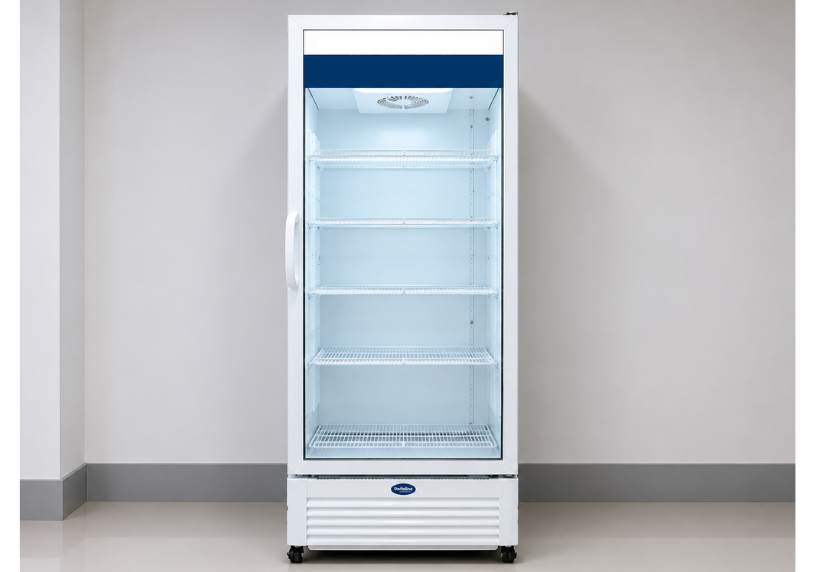 Validated -20°C freezer facility for cold chain logistics and package conditioning